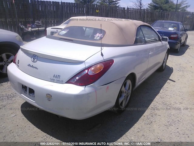 4T1FA38P66U066222 - 2006 TOYOTA CAMRY SOLARA SE/SLE თეთრი ფოტო 4