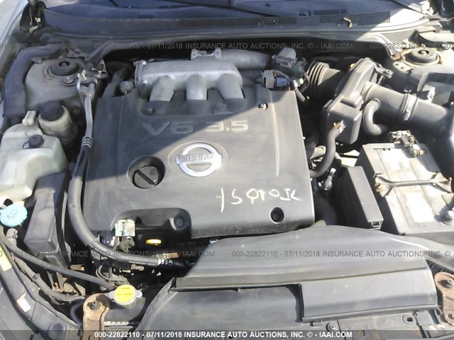 1N4BL11EX3C247650 - 2003 NISSAN ALTIMA SE GRAY photo 10