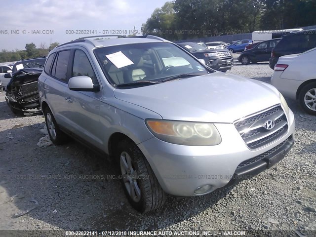 5NMSH13E67H024148 - 2007 HYUNDAI SANTA FE SE/LIMITED SILVER photo 1