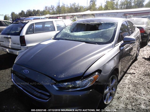 3FA6P0H93DR179851 - 2013 FORD FUSION SE 灰色 照片 2