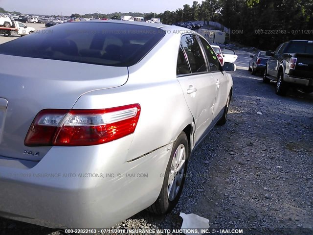 4T1BK46K49U088166 - 2009 TOYOTA CAMRY SE/LE/XLE SILVER photo 6
