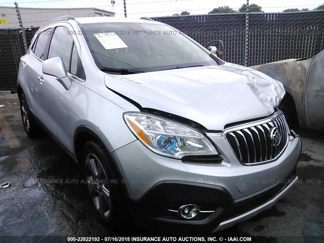 KL4CJBSB4DB135099 - 2013 BUICK ENCORE CONVENIENCE 银色 照片 1