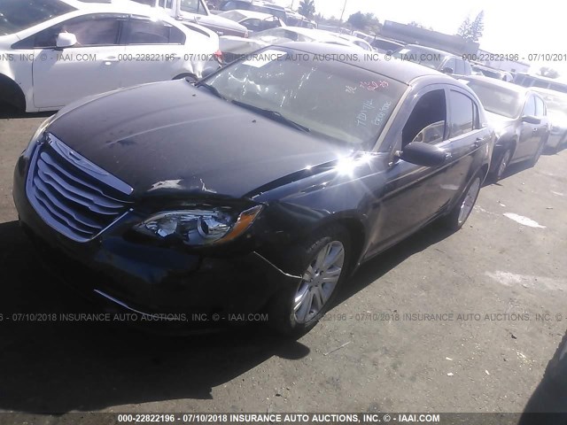 1C3CCBBB6DN629063 - 2013 CHRYSLER 200 TOURING BLUE photo 2