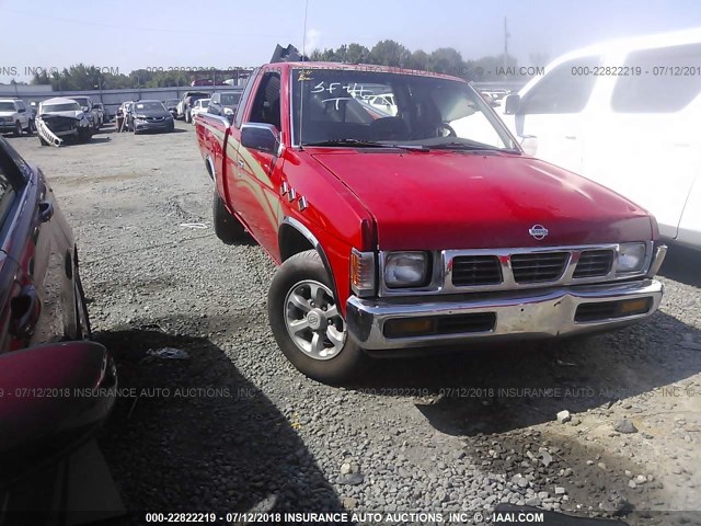 1N6SD16S6TC382420 - 1996 NISSAN TRUCK KING CAB SE/KING CAB XE RED photo 1