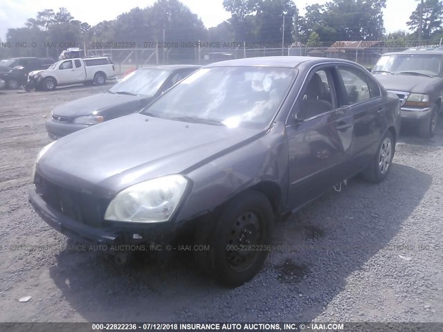 KNAGE123785252367 - 2008 KIA OPTIMA LX/EX GRAY photo 2