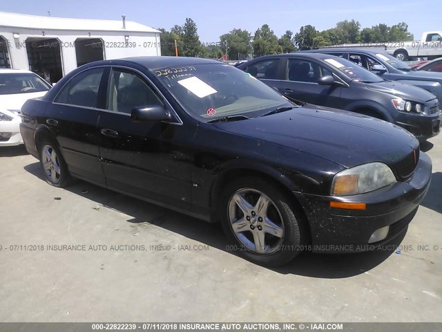1LNHM87AX1Y655317 - 2001 LINCOLN LS 黑色 照片 1