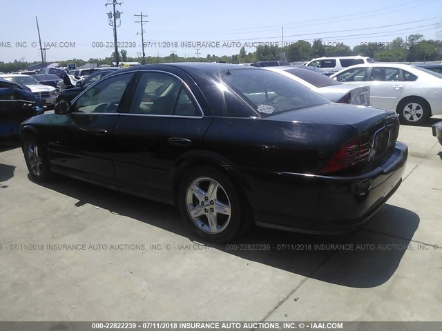 1LNHM87AX1Y655317 - 2001 LINCOLN LS 黑色 照片 3