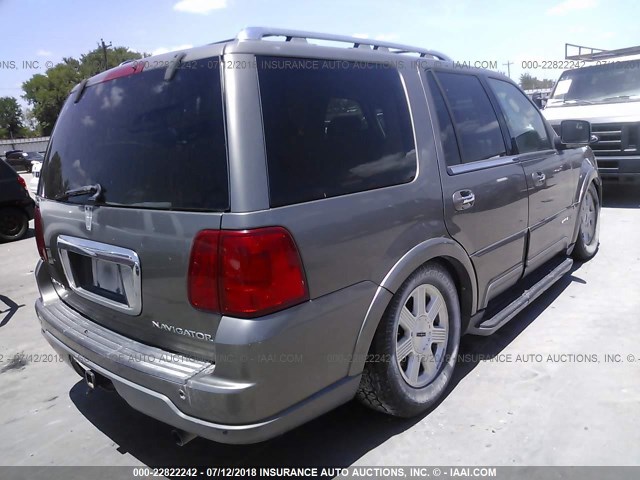 5LMFU27RX4LJ35028 - 2004 LINCOLN NAVIGATOR BROWN photo 4