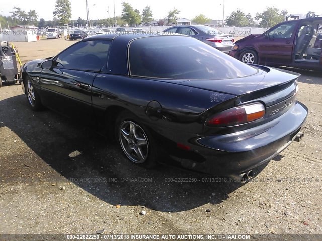 2G1FP22GX22106588 - 2002 CHEVROLET CAMARO Z28 BLACK photo 3