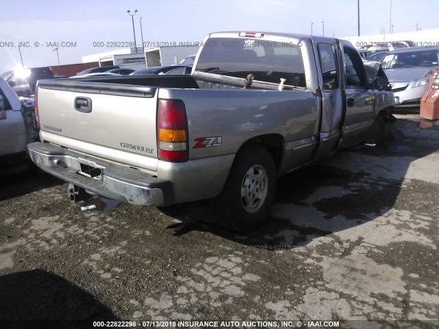 2GCEK19T621291906 - 2002 CHEVROLET SILVERADO K1500 TAN photo 4