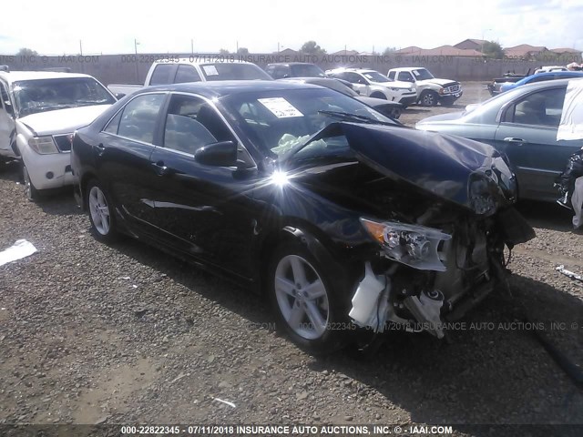 4T1BF1FK3EU321774 - 2014 TOYOTA CAMRY L/SE/LE/XLE 黑色 照片 1