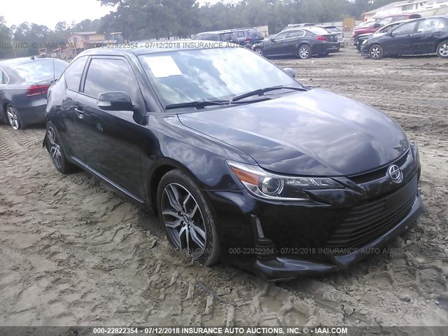JTKJF5C76E3078158 - 2014 TOYOTA SCION TC 黑色 照片 1