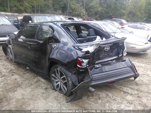 JTKJF5C76E3078158 - 2014 TOYOTA SCION TC 黑色 照片 3