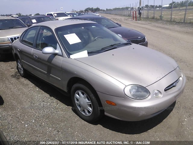 1FAFP52U8WG127507 - 1998 FORD TAURUS LX/SE GOLD photo 1