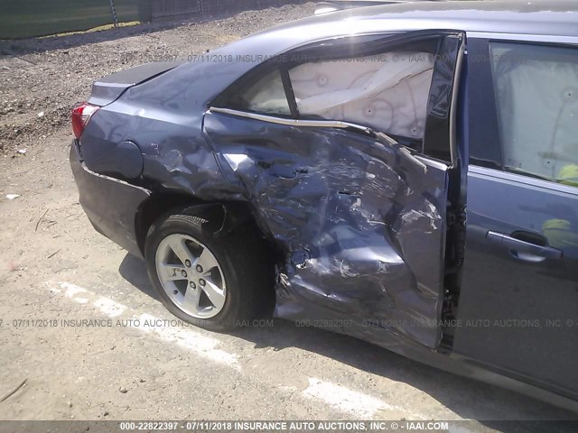 1G11B5SA4DF349515 - 2013 CHEVROLET MALIBU LS BLUE photo 6