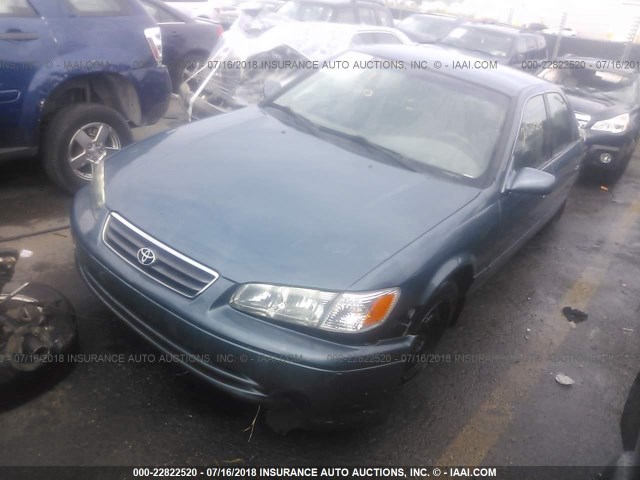 4T1BG22KX1U830702 - 2001 TOYOTA CAMRY CE/LE/XLE 绿色 照片 2