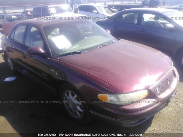 2G4WF5511Y1357061 - 2000 BUICK REGAL GS BURGUNDY photo 1