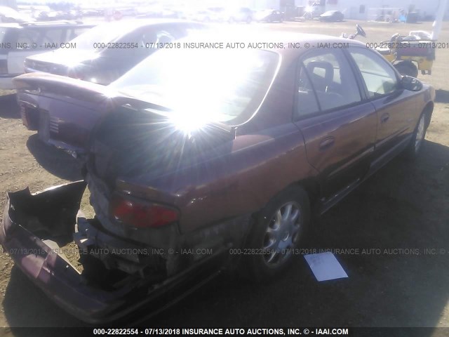 2G4WF5511Y1357061 - 2000 BUICK REGAL GS BURGUNDY photo 4