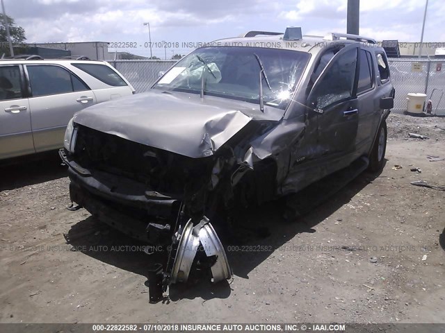 5N1AA08C19N602370 - 2009 NISSAN ARMADA SE/LE GRAY photo 2