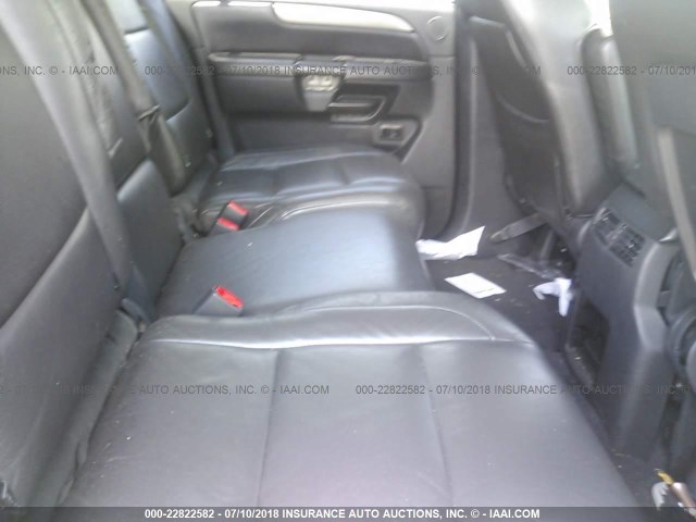 5N1AA08C19N602370 - 2009 NISSAN ARMADA SE/LE GRAY photo 8