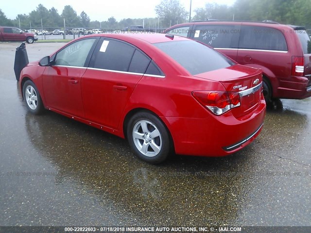 1G1PC5SB6E7233227 - 2014 CHEVROLET CRUZE LT RED photo 3