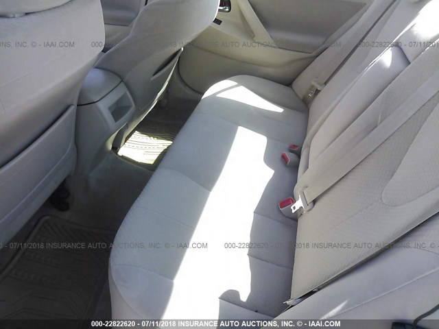 JTNBE46K373092672 - 2007 TOYOTA CAMRY NEW GENERAT CE/LE/XLE/SE BLACK photo 8