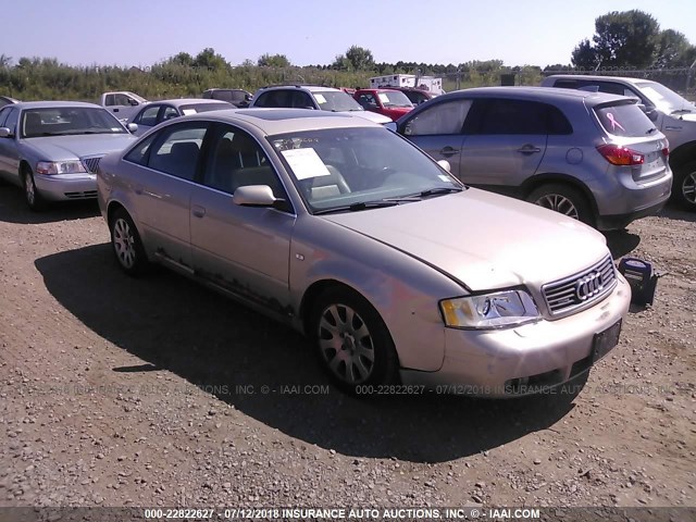 WAUEH54B31N088048 - 2001 AUDI A6 2.8 QUATTRO GOLD photo 1