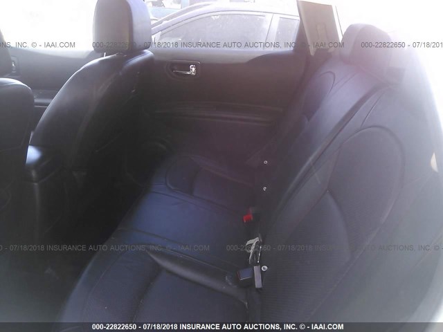 JN8AS58V58W400175 - 2008 NISSAN ROGUE S/SL SILVER photo 8