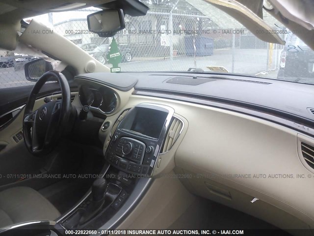 1G4GE5ED2BF114439 - 2011 BUICK LACROSSE CXS GOLD photo 5