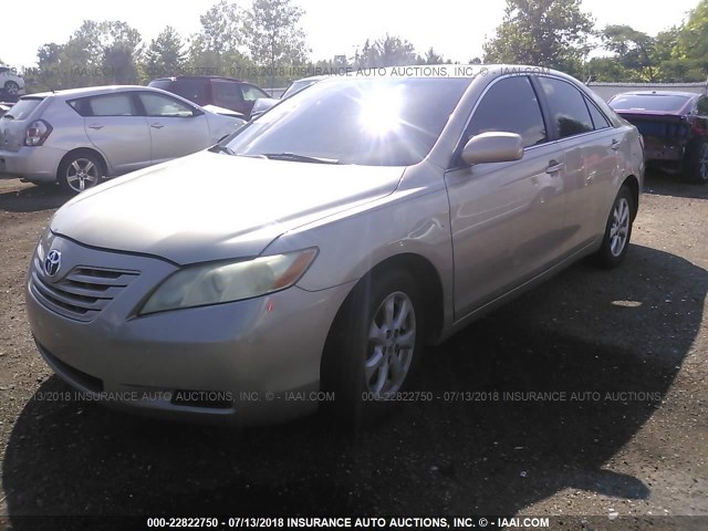 4T1BE46K67U125772 - 2007 TOYOTA CAMRY NEW GENERAT CE/LE/XLE/SE GOLD photo 2
