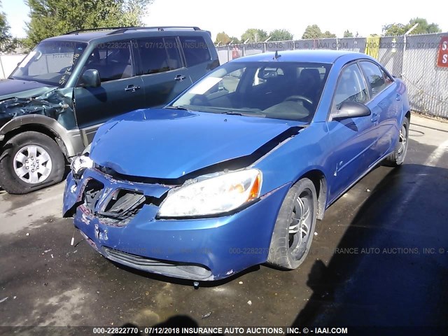 1G2ZH57NX94163165 - 2009 PONTIAC G6 GT BLUE photo 2