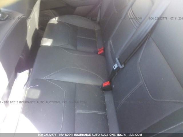 1FADP3F20GL325737 - 2016 FORD FOCUS SE SILVER photo 8