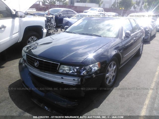 1G6KY54993U211107 - 2003 CADILLAC SEVILLE STS BLACK photo 2