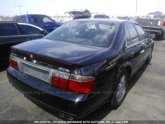 1G6KY54993U211107 - 2003 CADILLAC SEVILLE STS BLACK photo 4