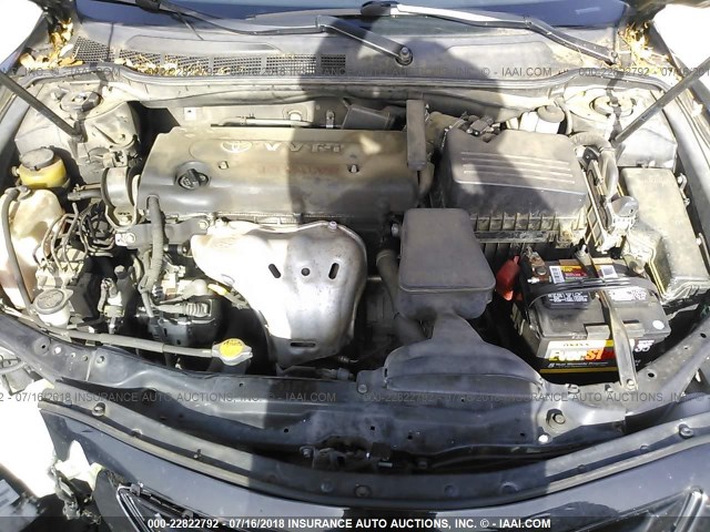 4T1BE46K59U835670 - 2009 TOYOTA CAMRY SE/LE/XLE შავი ფოტო 10