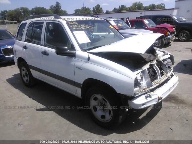 2S3TD52VX26106720 - 2002 SUZUKI VITARA JLX WHITE photo 1