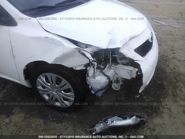 JTDBL40E49J049079 - 2009 TOYOTA COROLLA LE/XLE WHITE photo 6