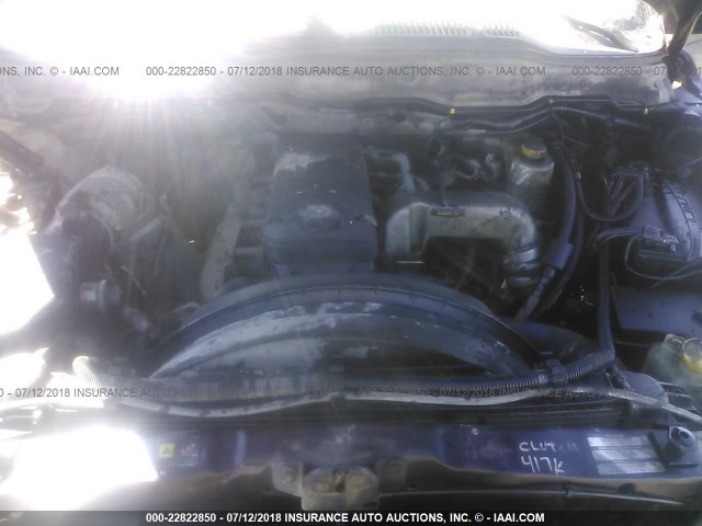 3D7KU28C74G259860 - 2004 DODGE RAM 2500 ST/SLT 紫色 照片 10