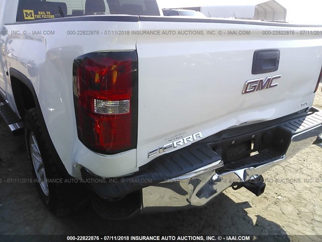 3GTP1UEH0EG444399 - 2014 GMC SIERRA C1500 SLE WHITE photo 6