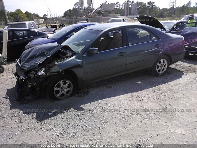 4T1BE32K76U129098 - 2006 TOYOTA CAMRY LE/XLE/SE 绿色 照片 2