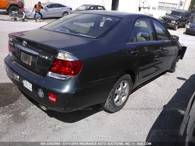 4T1BE32K76U129098 - 2006 TOYOTA CAMRY LE/XLE/SE 绿色 照片 4