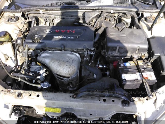 4T1BE32K92U634098 - 2002 TOYOTA CAMRY LE/XLE/SE 棕色 照片 10