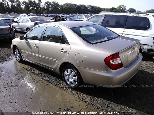 4T1BE32K92U634098 - 2002 TOYOTA CAMRY LE/XLE/SE 棕色 照片 3