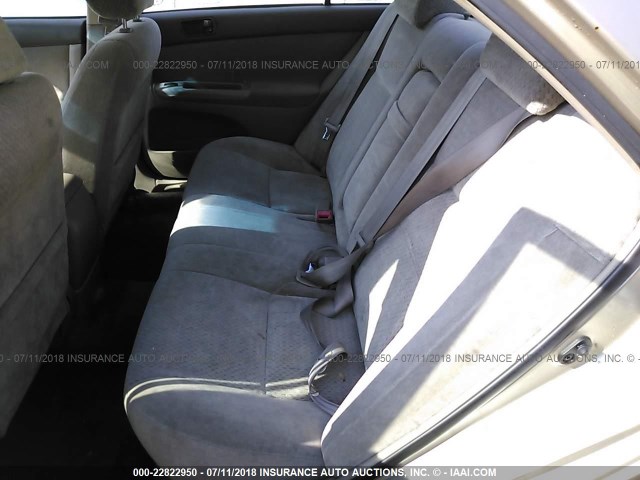 4T1BE32K92U634098 - 2002 TOYOTA CAMRY LE/XLE/SE 棕色 照片 8