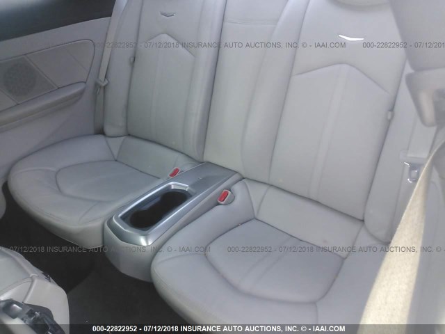 1G6DM1ED4B0119764 - 2011 CADILLAC CTS PERFORMANCE COLLECTION Серебристый фото 8