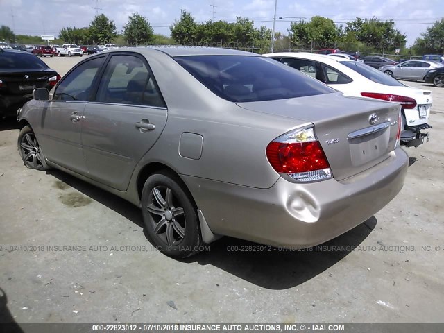 4T1BE32K36U157013 - 2006 TOYOTA CAMRY LE/XLE/SE Bej foto 3