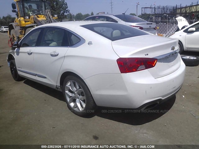 2G1145S3XH9145635 - 2017 CHEVROLET IMPALA PREMIER WHITE photo 3