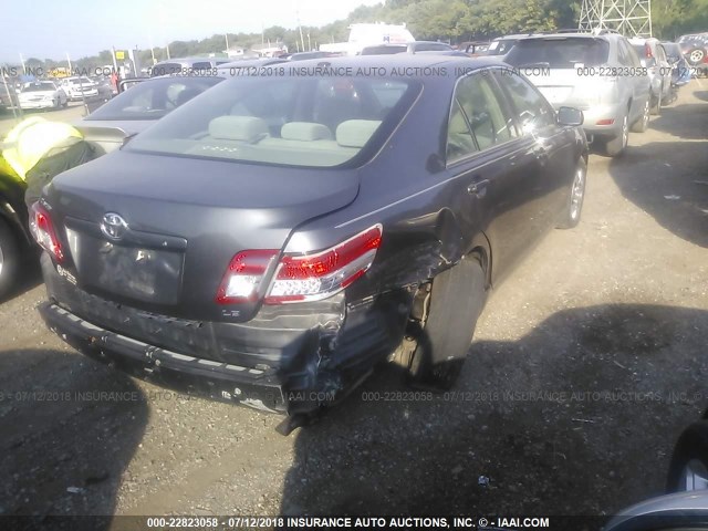4T1BF3EK3BU671432 - 2011 TOYOTA CAMRY SE/LE/XLE 灰色 照片 4