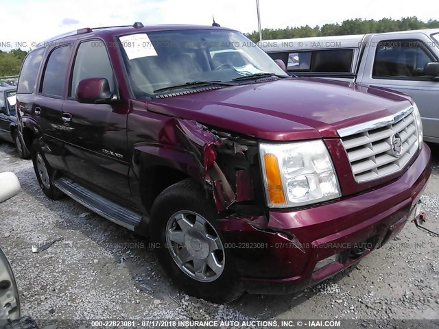 1GYEK63N34R197140 - 2004 CADILLAC ESCALADE LUXURY RED photo 1