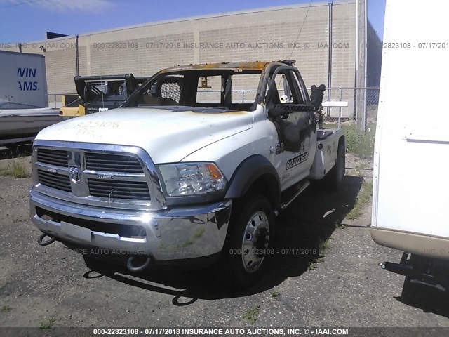 3C7WDLAL7CG319391 - 2012 DODGE RAM 4500 ST/SLT WHITE photo 2